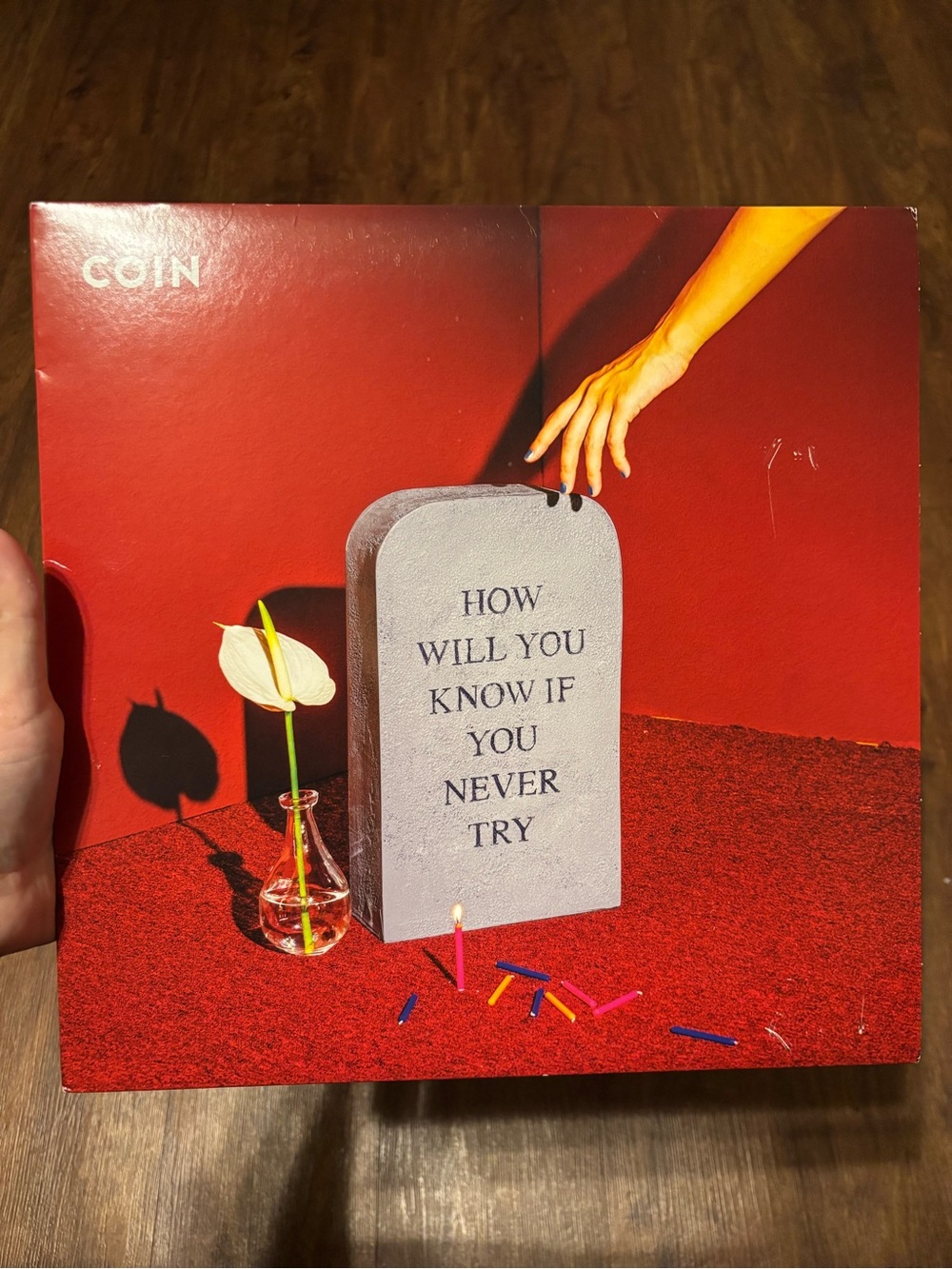 Coin Vinyl Record - 'How Will You Know If You Never Try’